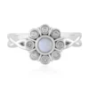 Australischer Opal-Silberring
