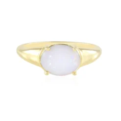 Australischer Opal-Silberring