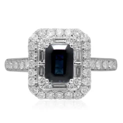 Blauer Ceylon-Saphir-Goldring