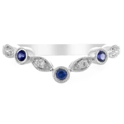 Blauer Ceylon-Saphir-Goldring