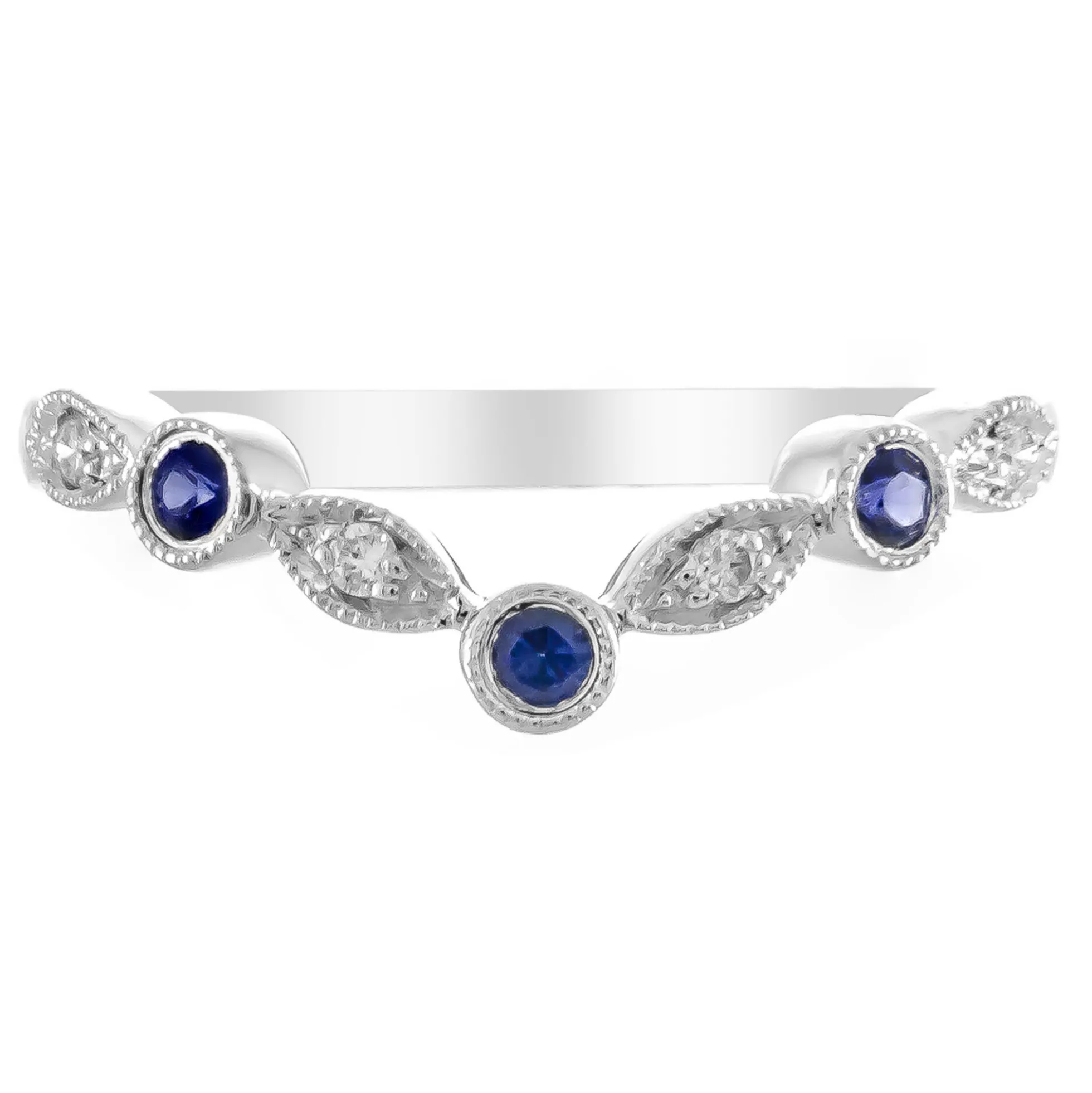 Blauer Ceylon-Saphir-Goldring