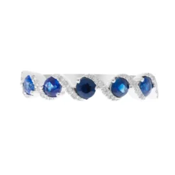 Blauer Ceylon-Saphir-Goldring