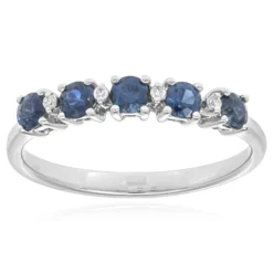 Blauer Ceylon-Saphir-Goldring
