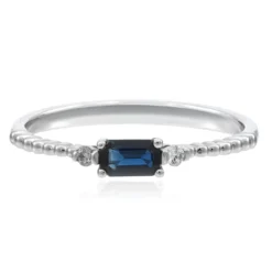 Blauer Ceylon-Saphir-Goldring