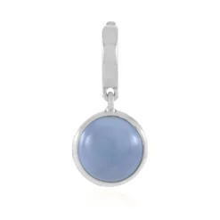 Blauer Opal-Silberanhänger