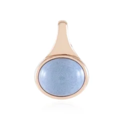 Blauer Opal-Silberanhänger