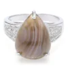 Botswana-Achat-Silberring