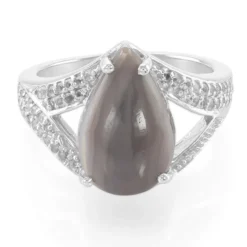 Botswana-Achat-Silberring
