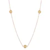 Brandy-Citrin-Silbercollier