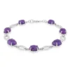 Charoit-Silberarmband