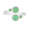 Chrysopras-Silberring