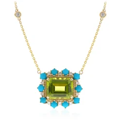 Dashihe-Peridot-Goldcollier