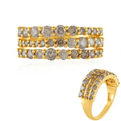 Diamant-Goldring