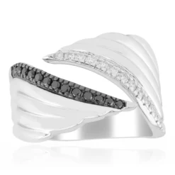 Diamant-Silberring