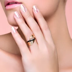 Diamant-Silberring