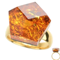 Edelstein-Silberring