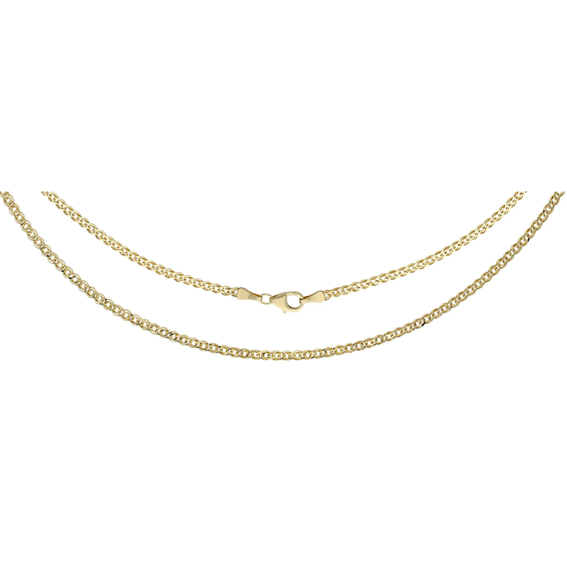 375er Gelbgoldkette - 1,8 - 45 cm