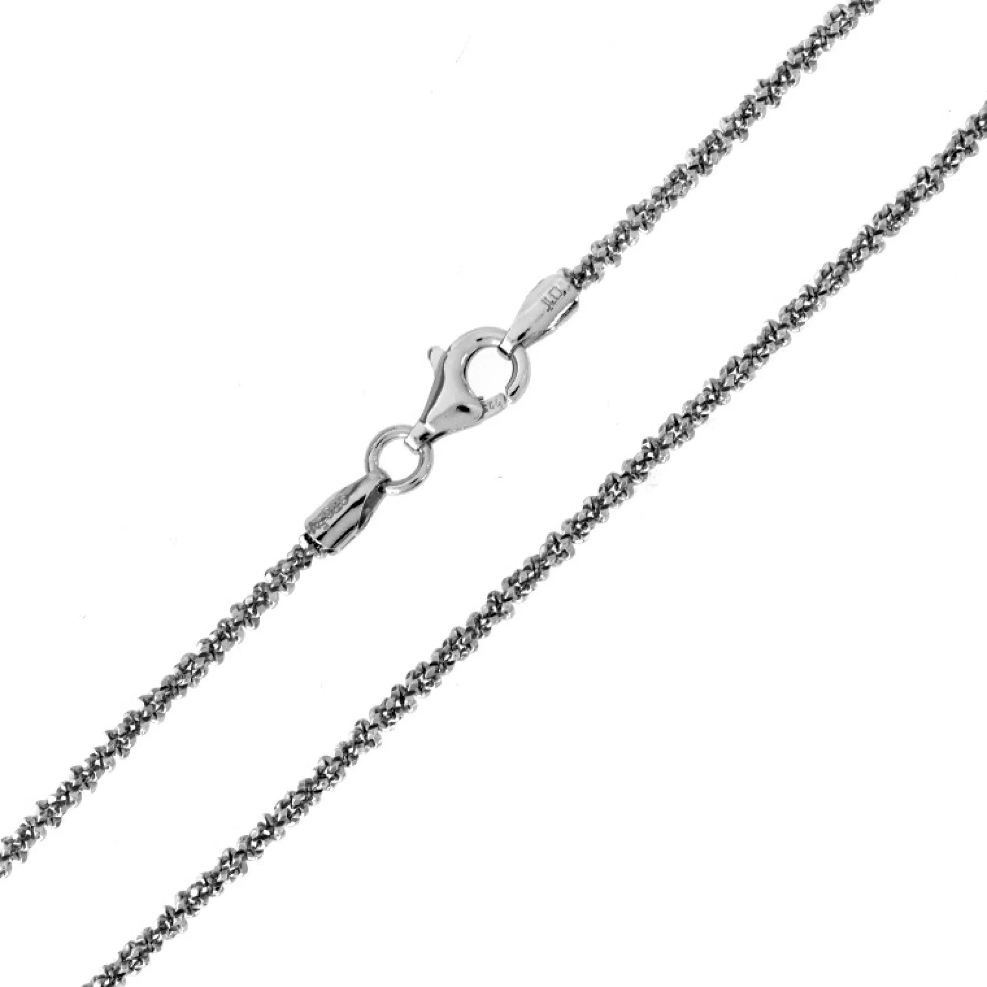 925er Silber-Criss-Cross-Kette - 50 cm - 4,58 g