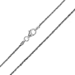 925er Silber-Criss-Cross-Kette - 45 - 3,42 g