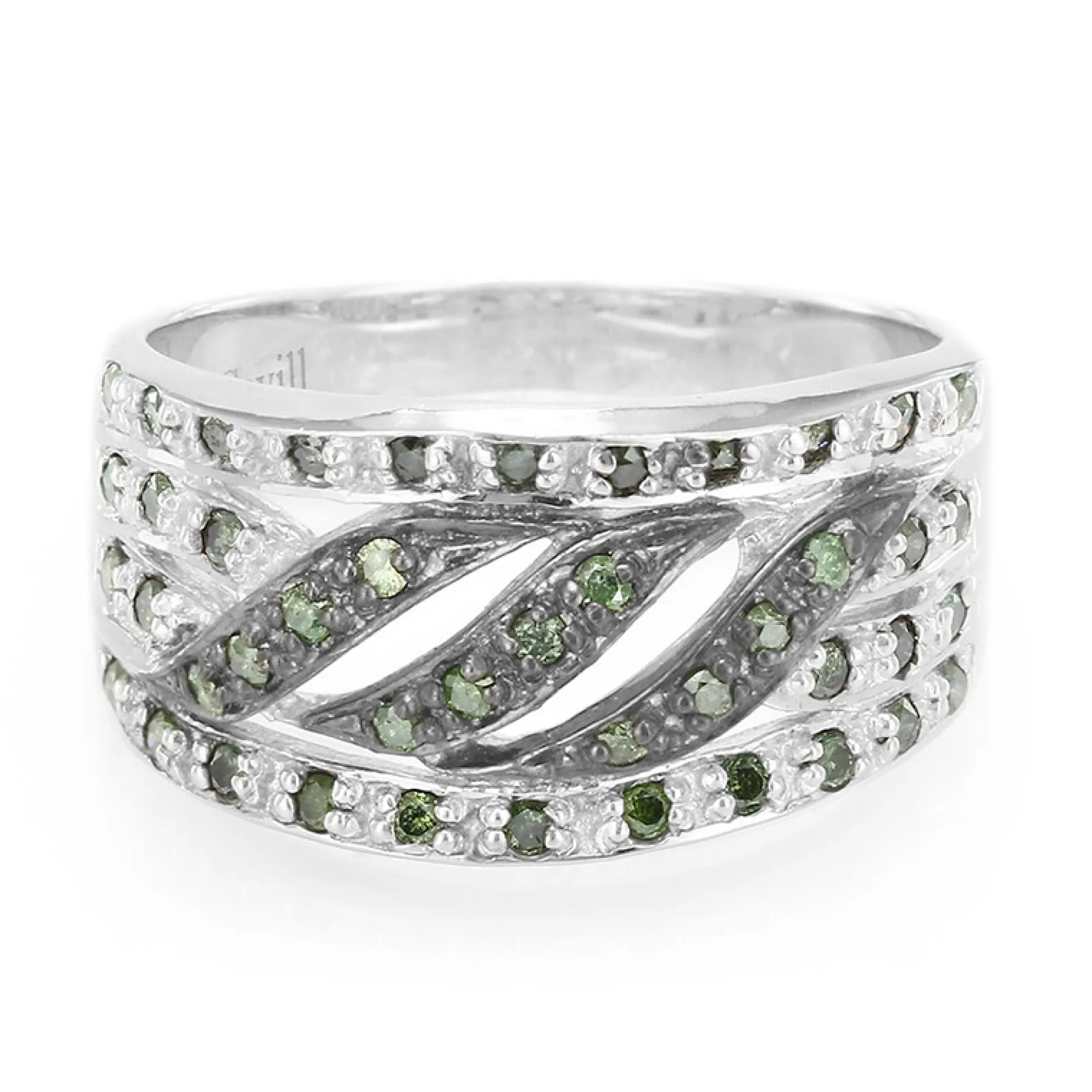 Fancy-Brillant-Silberring