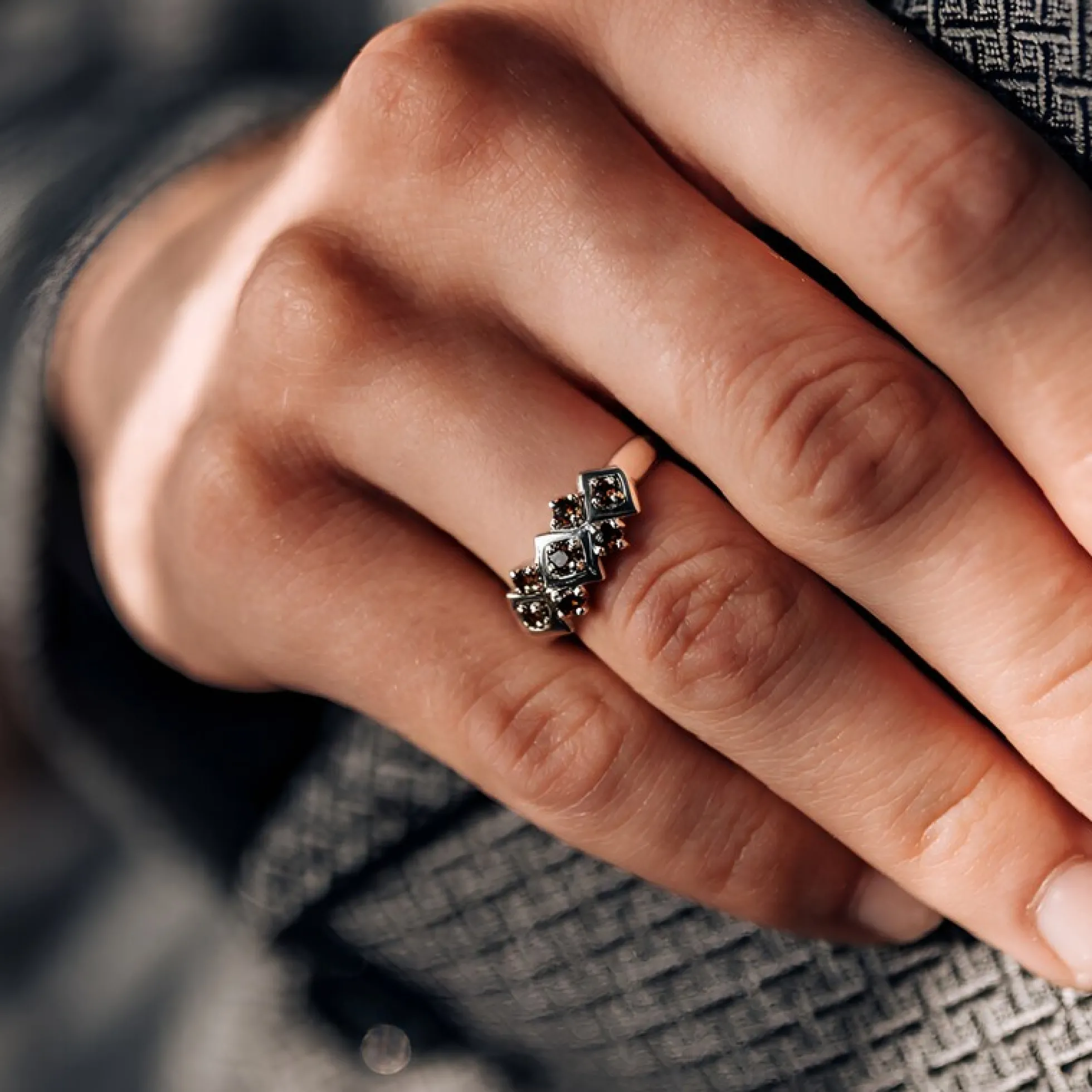 Fancy-Brillant-Silberring