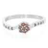 Fancy-Diamant-Silberring