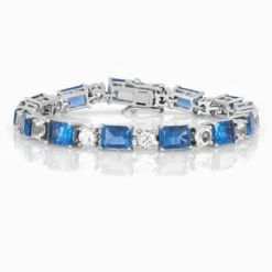 Farbwechsel-Fluorit-Silberarmband