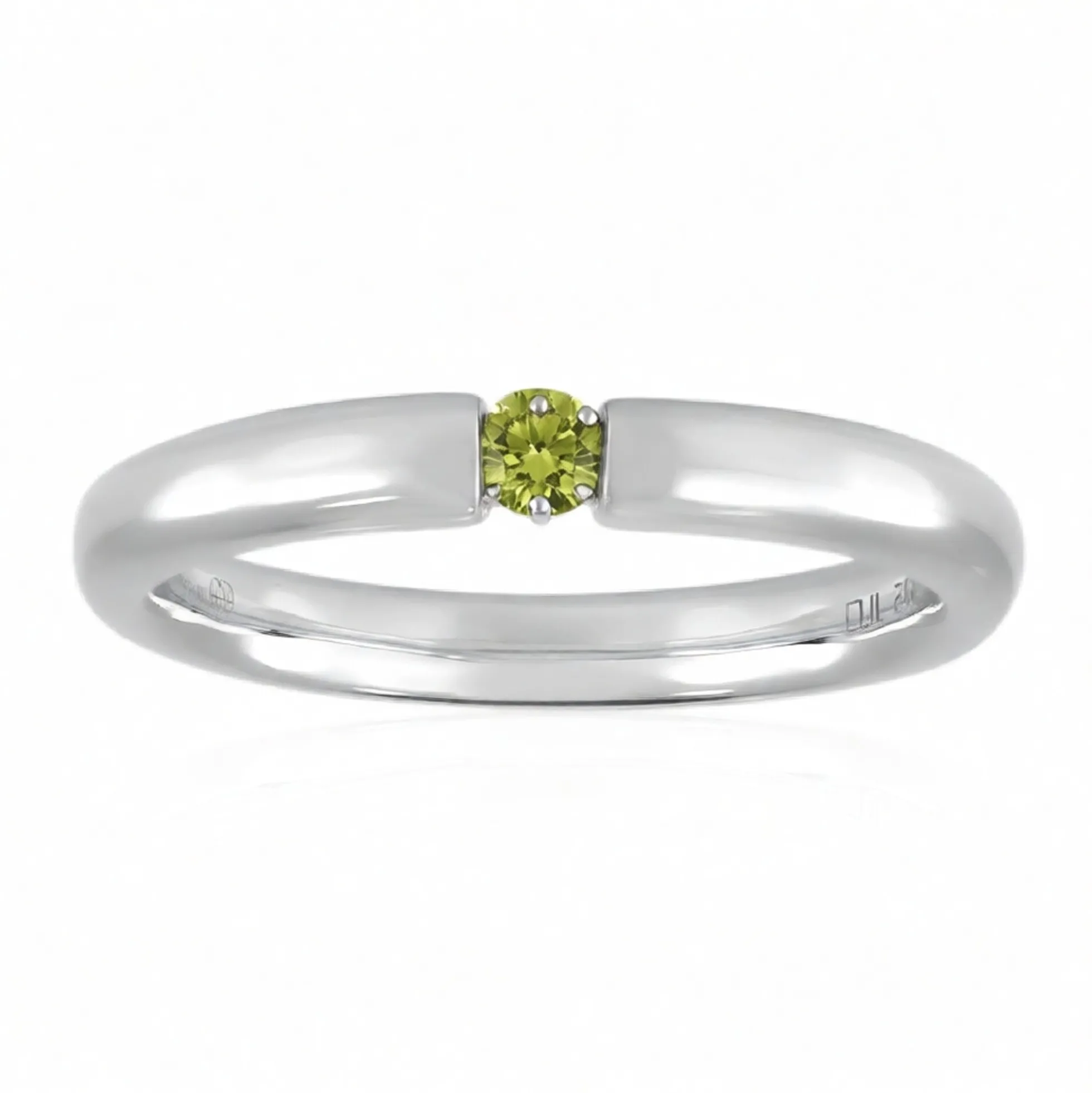 Gelber VS1 Brillant-Goldring