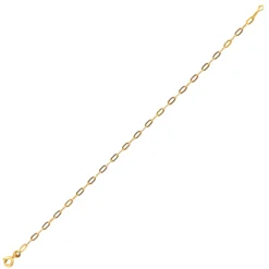 Gelbgold-Ankerkette - 45 cm - 1,34 g