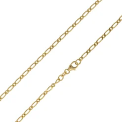 Gelbgold-Figarokette - 1,62 g - 45 cm