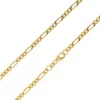 Gelbgold-Figarokette - 1,82 g - 45 cm