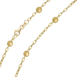 Gelbgold-Halskette - 1,34 g - 45 cm