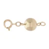 Gelbgold-Magnetverschluss - 1 g - 2,1 cm