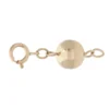Gelbgold-Magnetverschluss - 1 g - 2,1 cm