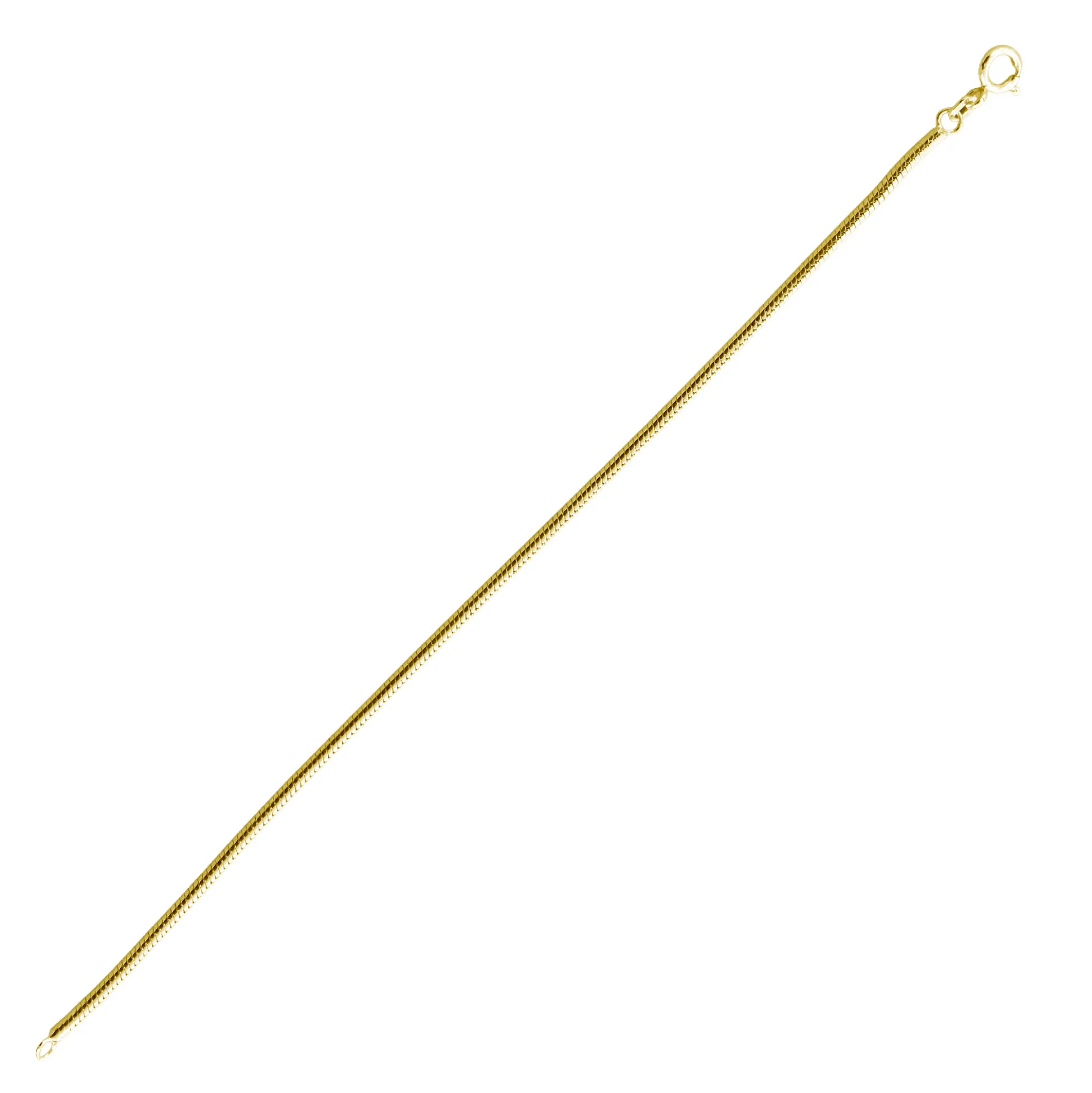 Gelbgold-Schlangenkette - 2,84 g - 45 cm