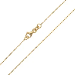 Gelbgold-Singapurkette - 0,88 g - 45 cm