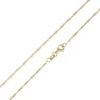 Gelbgold-Singapurkette - 1,77 g - 45 cm