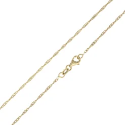 Gelbgold-Singapurkette - 1,77 g - 45 cm