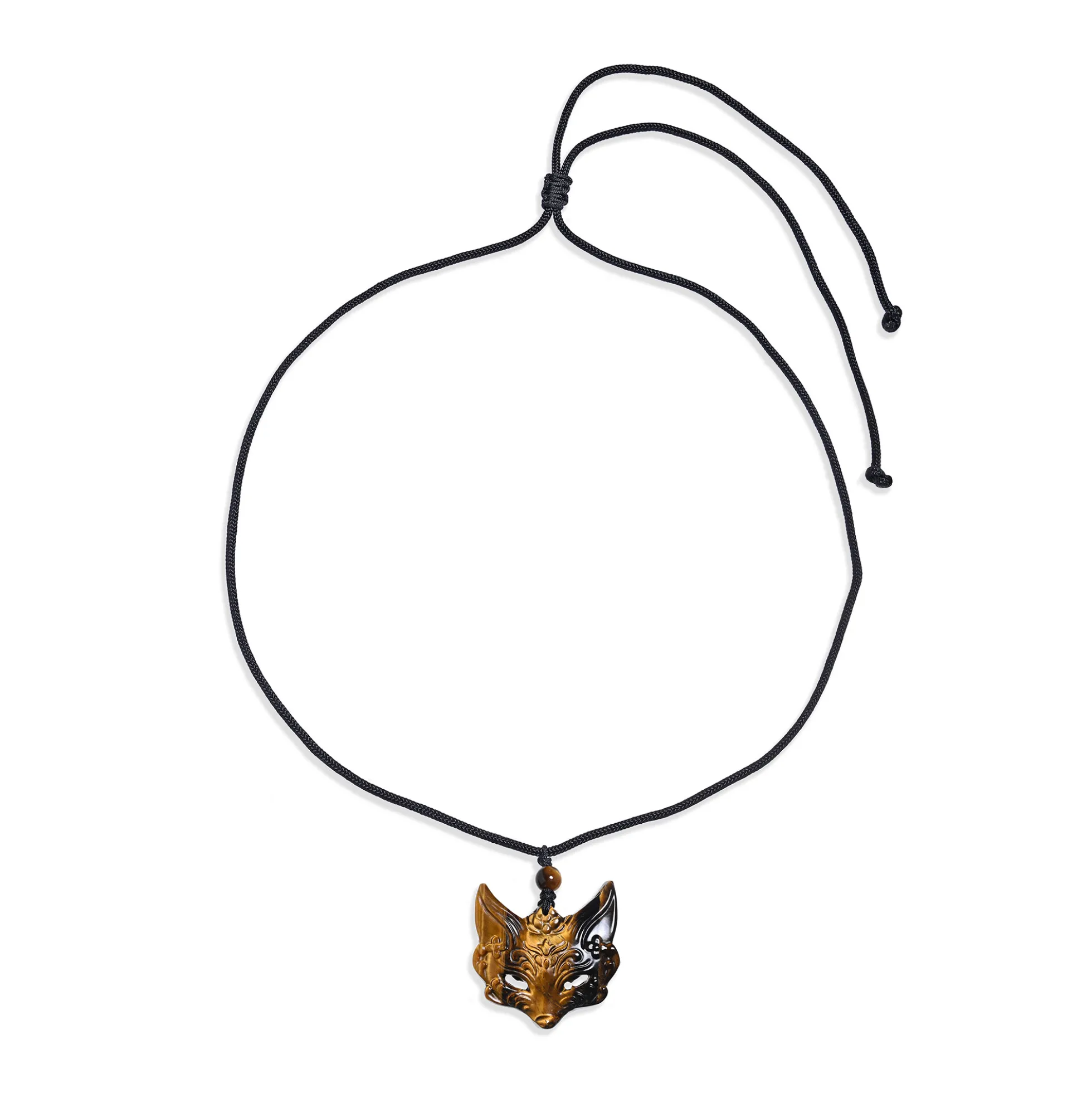 Goldenes Tigerauge-Halskette