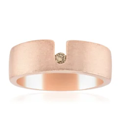 I1 Argyle-Rose de France-Brillant-Silberring