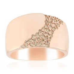 I1 Argyle-Rose de France-Brillant-Silberring