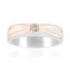 I1 Argyle-Rose de France-Brillant-Silberring