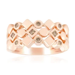 I1 Argyle-Rose de France-Brillant-Silberring