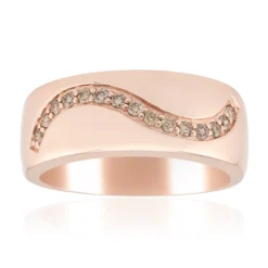 I1 Argyle-Rose de France-Brillant-Silberring