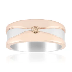 I1 Argyle-Rose de France-Brillant-Silberring