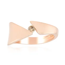 I1 Argyle-Rose de France-Brillant-Silberring