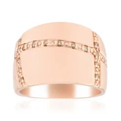 I1 Argyle-Rose de France-Brillant-Silberring