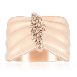 I1 Argyle-Rose de France-Brillant-Silberring