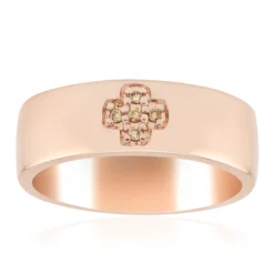 I1 Argyle-Rose de France-Brillant-Silberring
