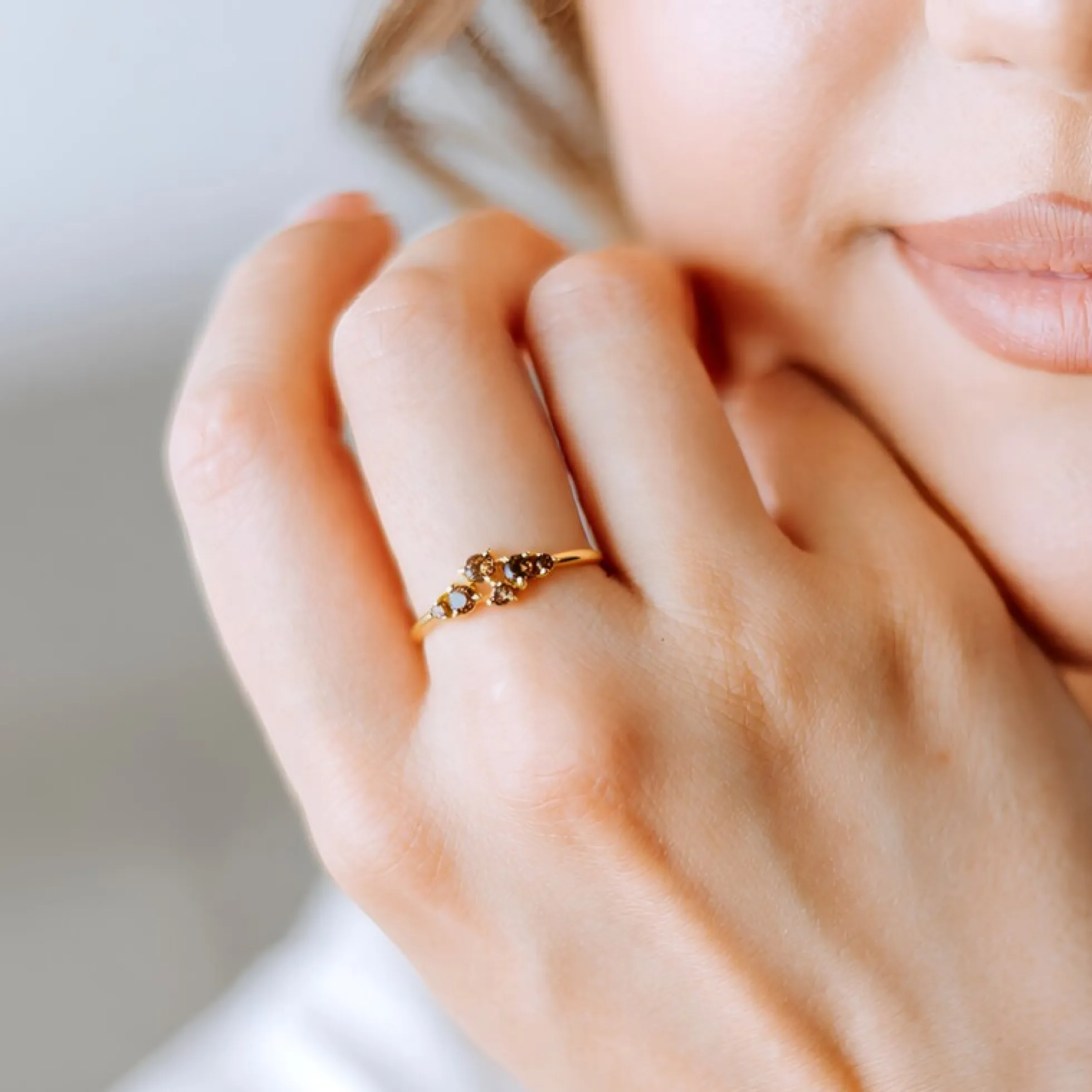 I2 Champagner-Brillant-Goldring